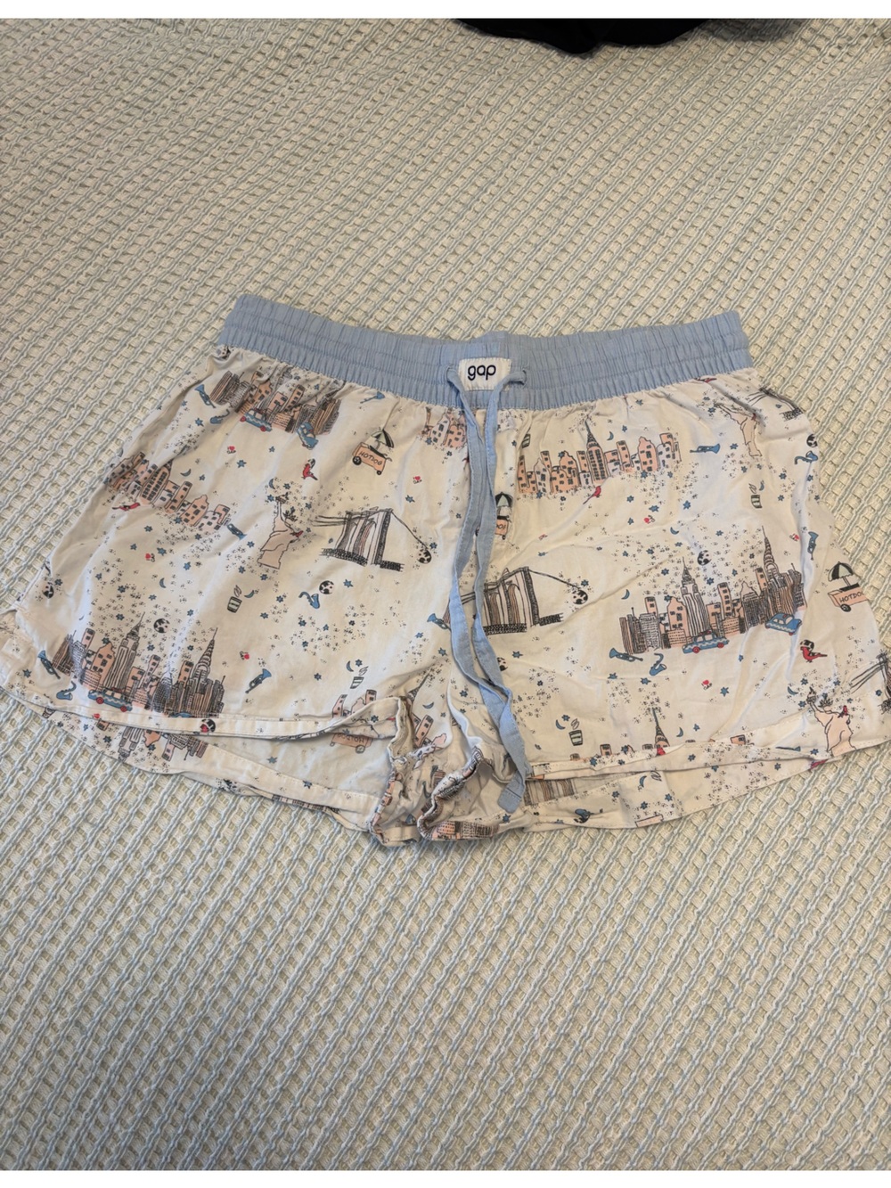 Gapbody City-Print PJ Shorts